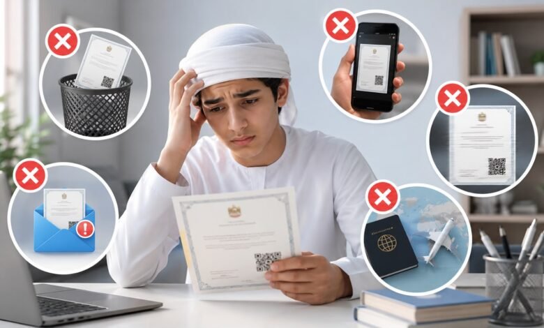 5أخطاء يرتكبها الطلبة بعد استخراج شهادة الثانوية الإلكترونية